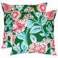 Configuracion Green Floral Toss Pillow, 12PK CO3238293